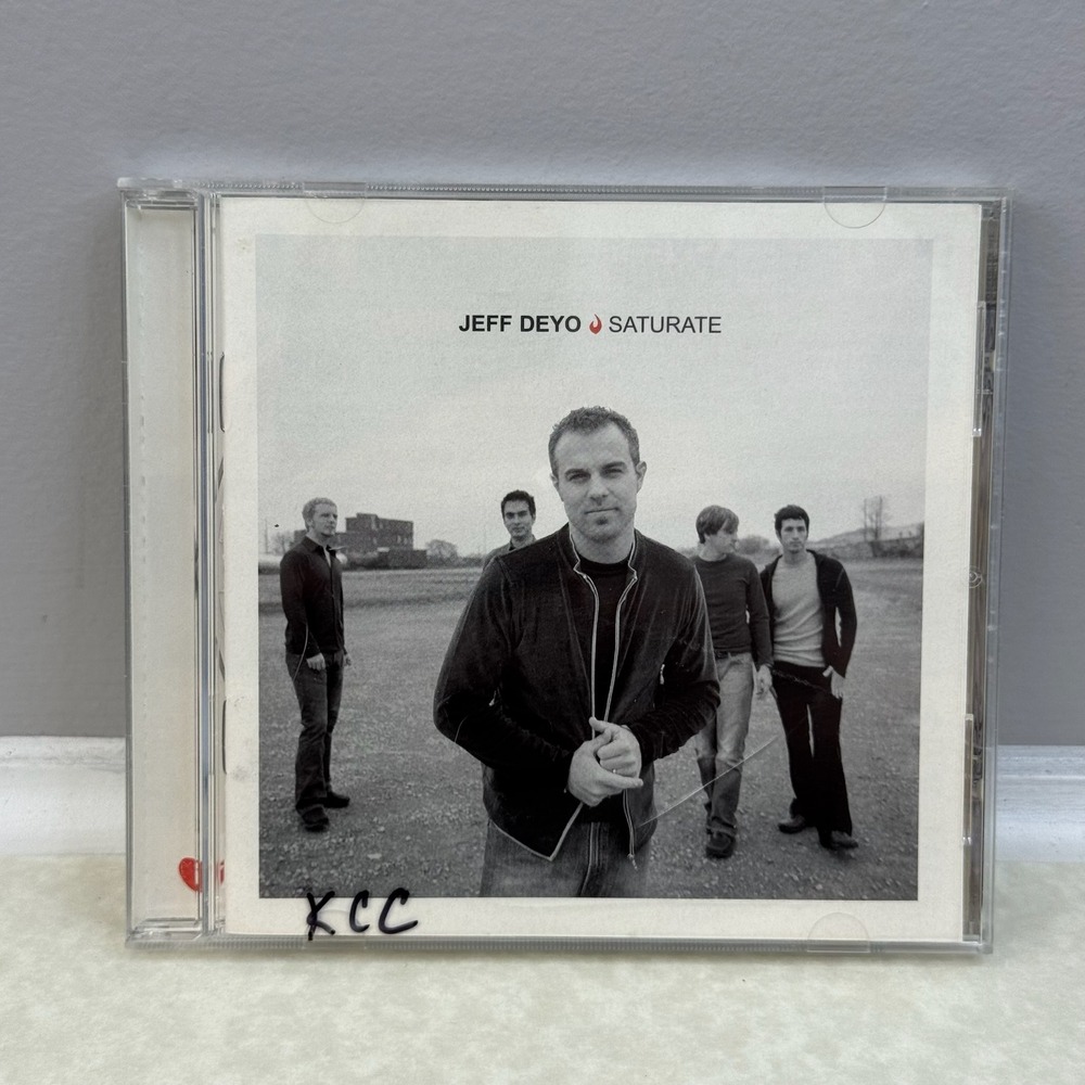 Jeff Deyo: Saturate (CD 2002 Gotee)‎ Contemporary Christian Music